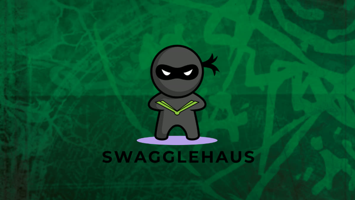 Swagglehaus ninja mascot artwork
