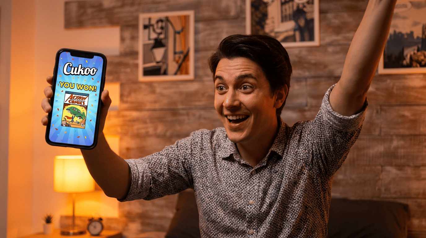 Winning an auction on Cukoo